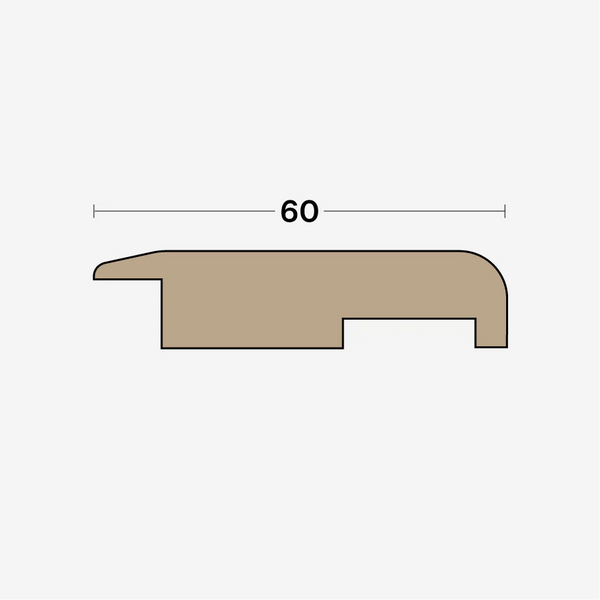 Boen Matching Nosing Profile: 14 x 60mm, Band-1