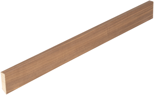 Boen Veneered Skirting, Walnut amerik 16x58x2400mm
