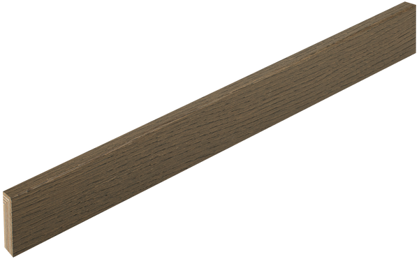 Boen Parquet Skirting, Oak Grey Pepper Live Natural 14x55x2180mm