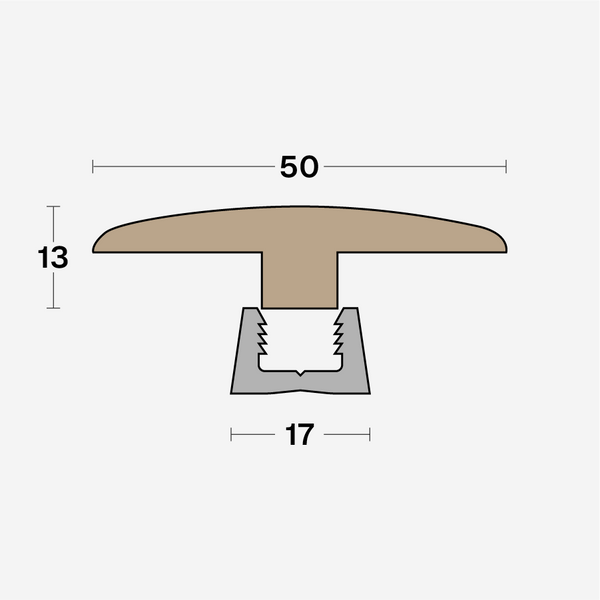 Boen Matching Twin Profile, Height Adjustable: 10-13mm, Band-1