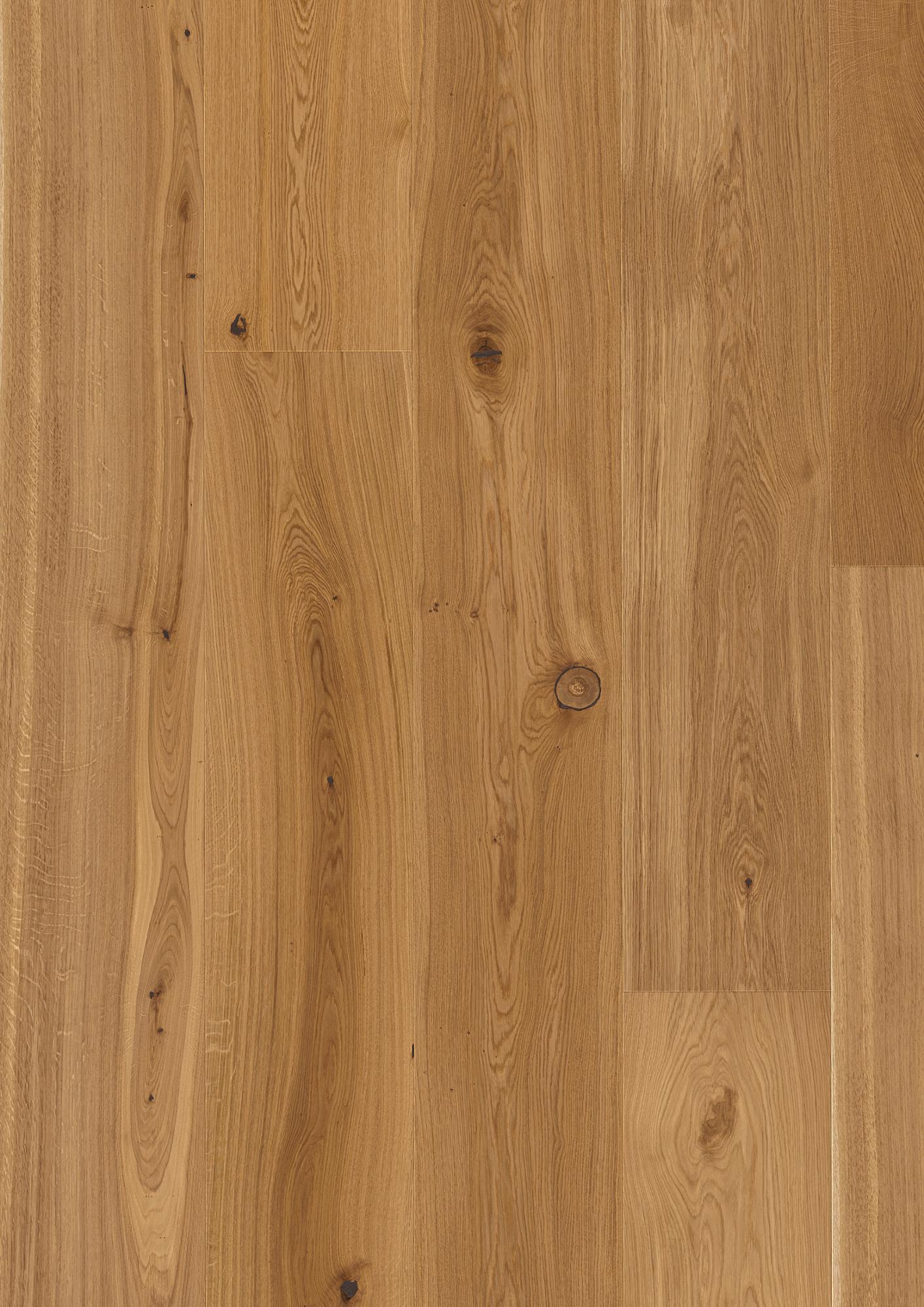 Boen Traditional Engineered Oak Planks Flooring, Unbrushed & L/Natural: 15.0 x 300 x 2,750 mm