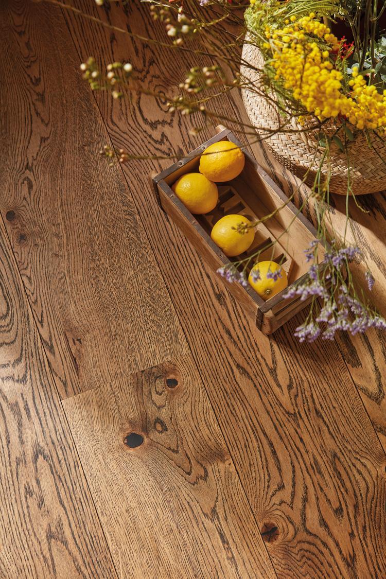 Boen Vivo Engineered Alamo Oak Planks Flooring, Unbrushed & L/Natural: 14.0 x 209 x 2,200 mm