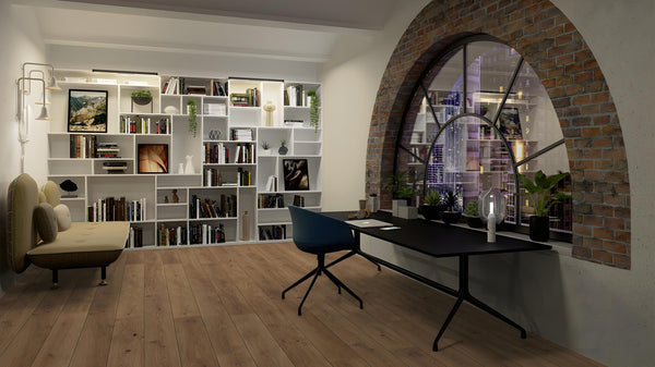 Boen Vivo Engineered Alamo Oak Planks Flooring, Unbrushed & L/Natural: 14.0 x 209 x 2,200 mm