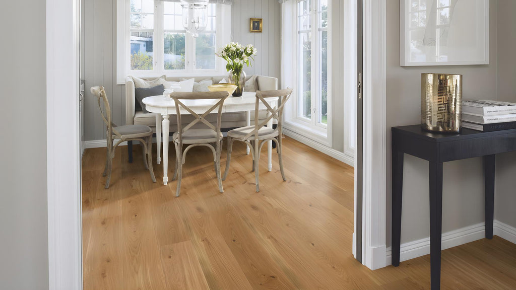 Boen Animoso Engineered Oak Planks Flooring, Brushed & L/Natural: 14.0 x 209 x 2,200 mm