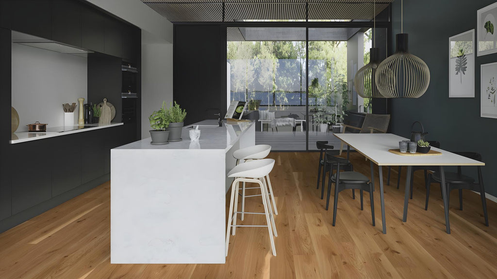 Boen Vivo Engineered Oak Planks Flooring, Unbrushed & L/Matt: 14.0 x 209 x 2,200 mm