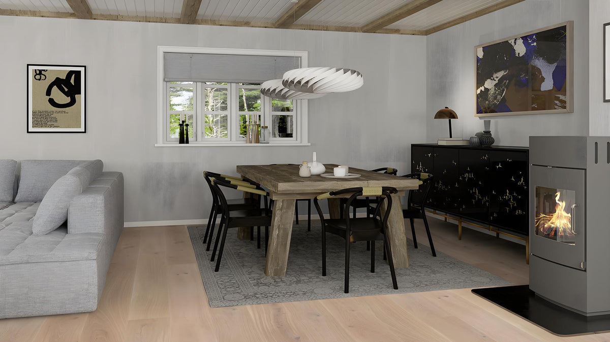 Boen Animoso Engineered White Oak Planks Flooring, L/Matt: 14.0 x 209 x 2,200 mm