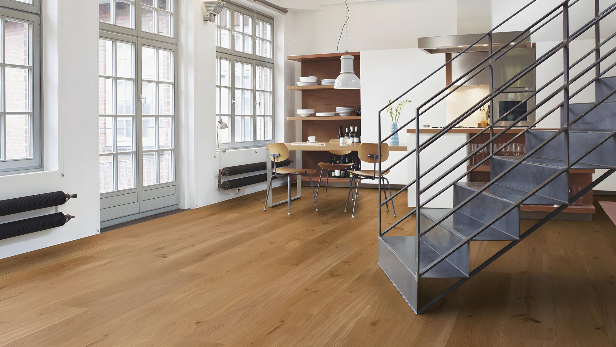 Boen Animoso Engineered Oak Planks Flooring, Unbrushed & L/Matt: 14.0 x 209 x 2,200 mm