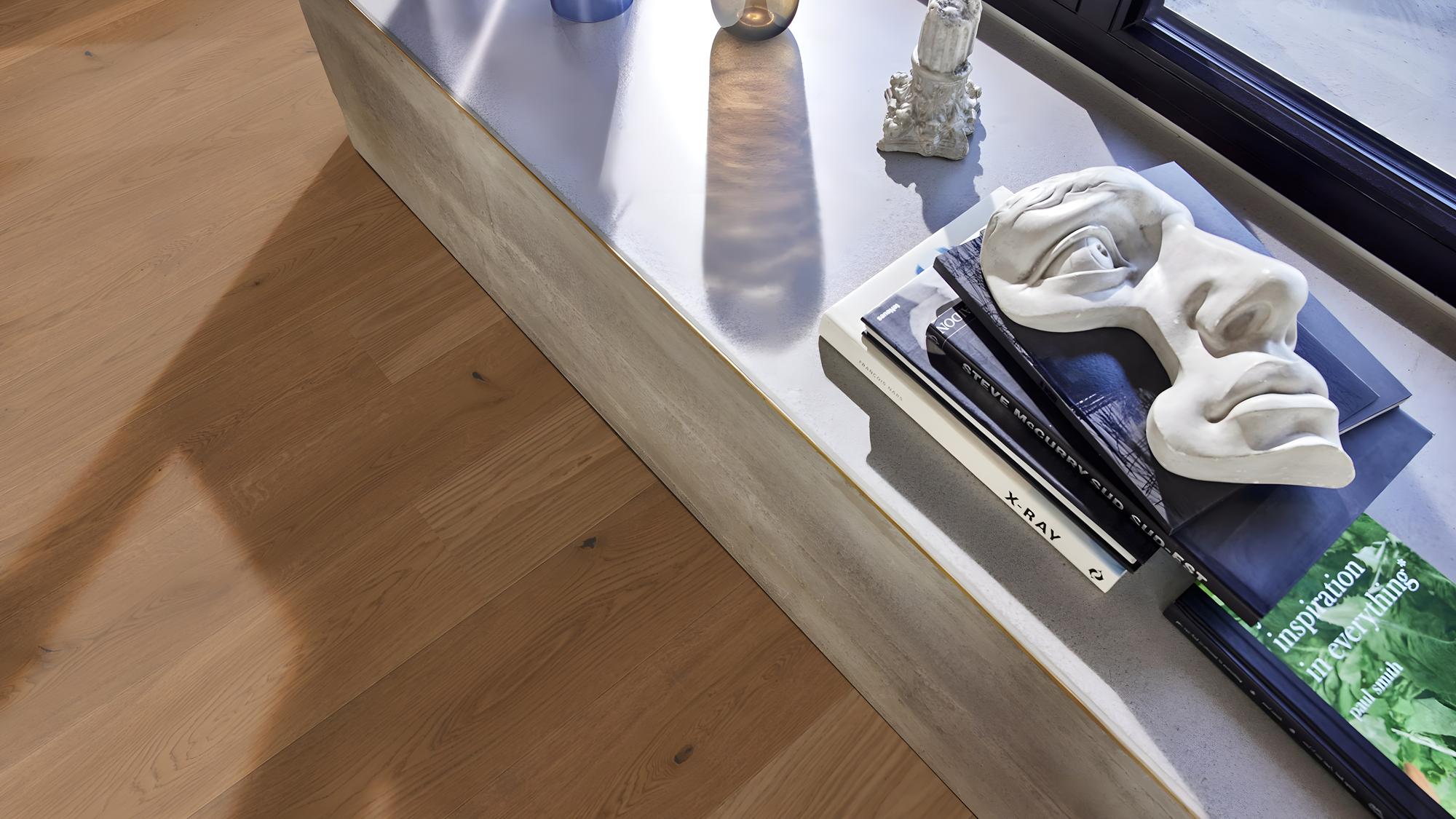 Boen Animoso Engineered Honey Oak Planks Flooring, Brushed & L/Natural: 14.0 x 209 x 2,200 mm