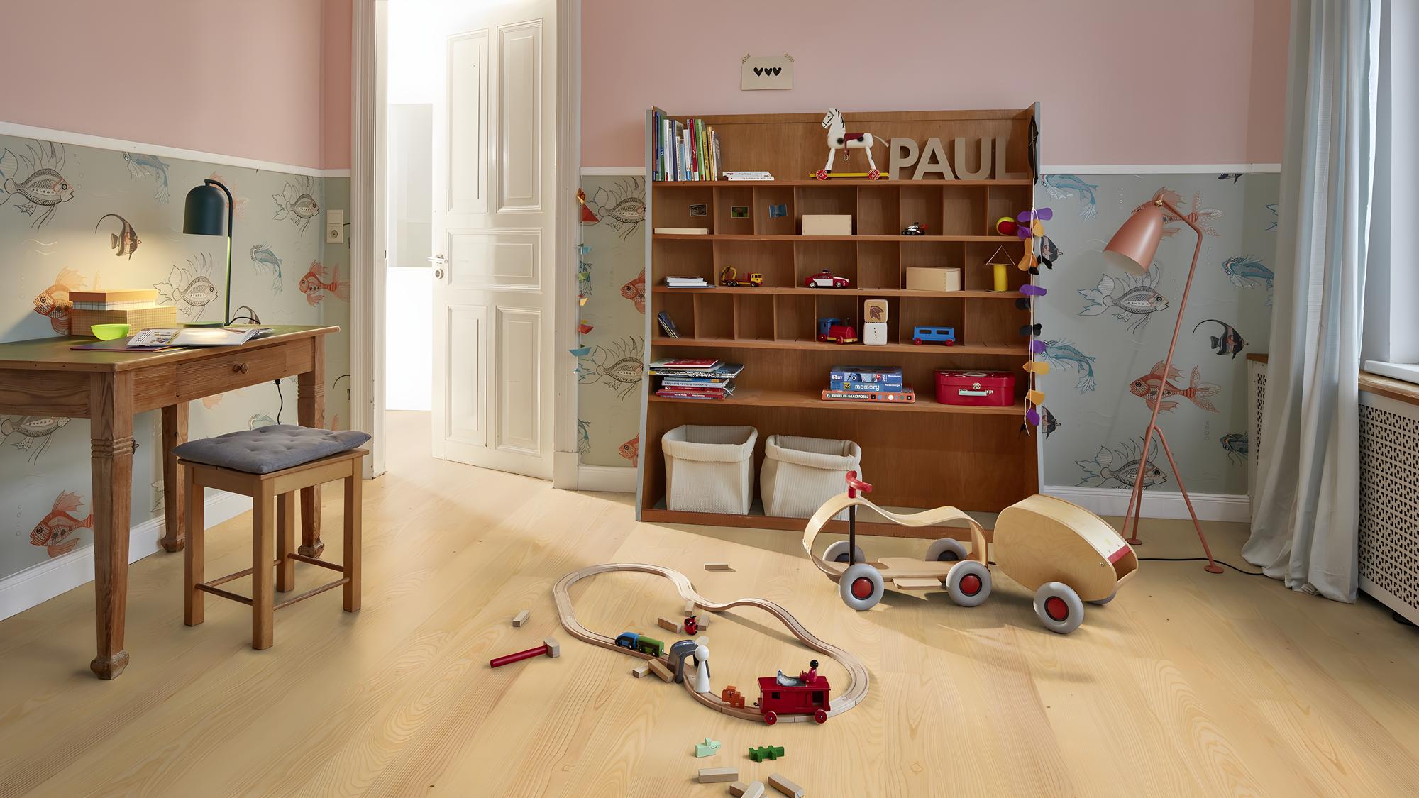 Boen Andante Engineered Ash Planks Flooring, Unbrushed & L/Matt: 14.0 x 138 x 2,200 mm