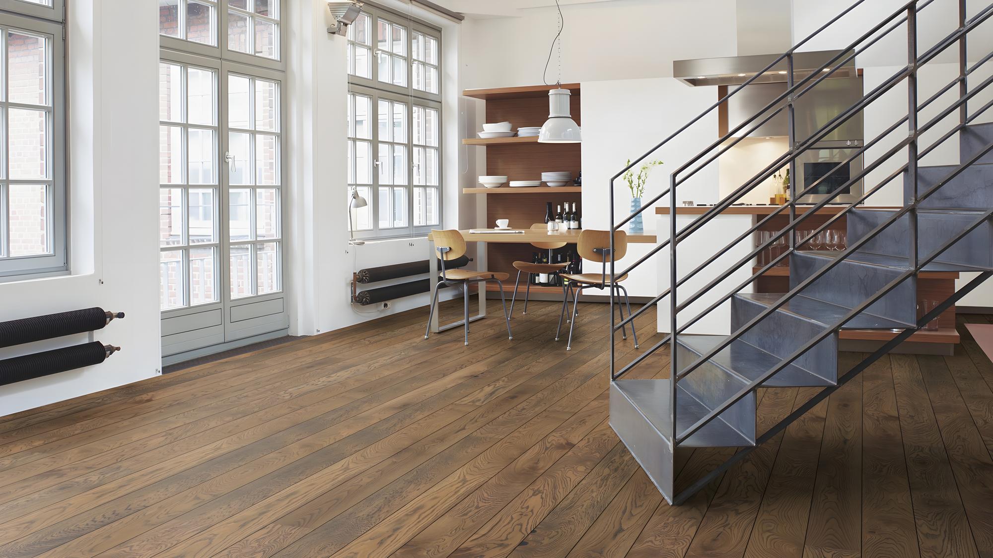 Boen Vivo Engineered Alamo Oak Planks Flooring, Unbrushed & L/Natural: 14.0 x 138 x 2,200 mm