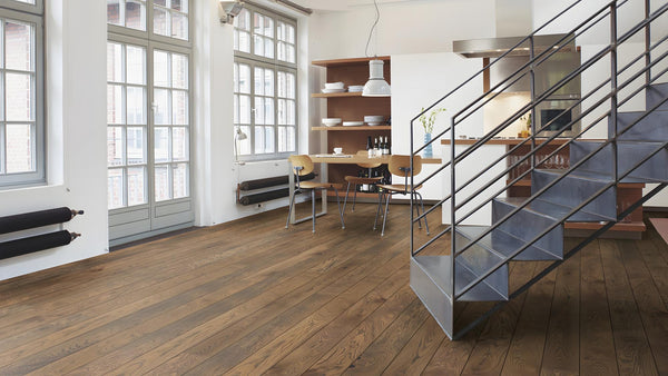 Boen Vivo Engineered Alamo Oak Planks Flooring, Unbrushed & L/Natural: 14.0 x 138 x 2,200 mm