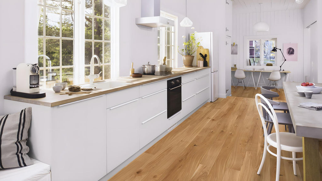 Boen Vivo Engineered Oak Planks Flooring, Unbrushed & L/Matt: 14.0 x 138 x 2,200 mm