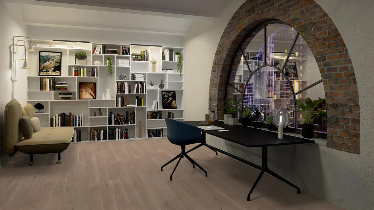 Boen Animoso Engineered White Oak Planks Flooring, L/Natural: 14.0 x 138 x 2,200 mm