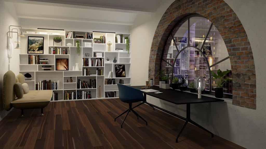 Boen Marcato Engineered Smoked Oak Planks Flooring, Unbrushed & L/Natural: 14.0 x 138 x 2,200 mm