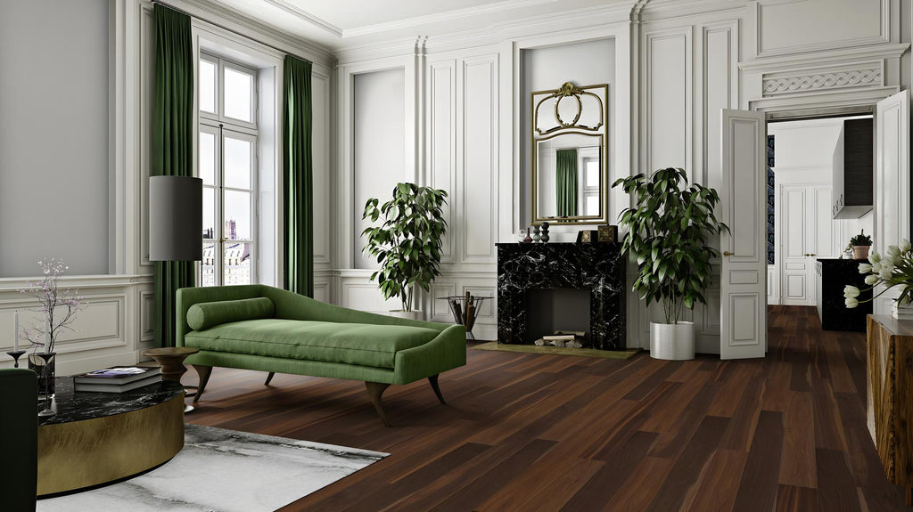 Boen Marcato Engineered Smoked Oak Planks Flooring, Unbrushed & L/Matt: 14.0 x 138 x 2,200 mm