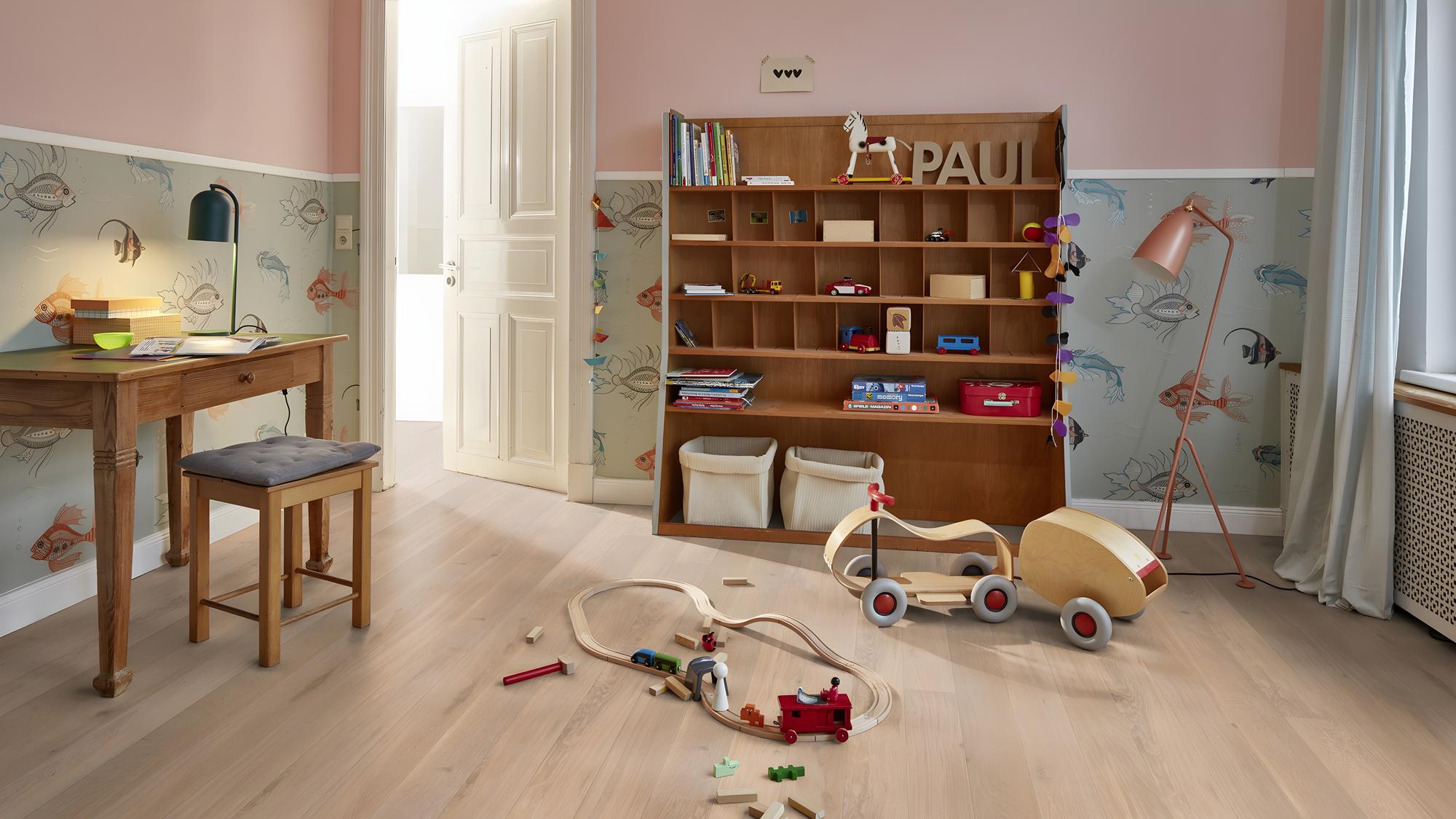 Boen Animoso Engineered Coral Oak Planks Flooring, Brushed & L/Natural: 14.0 x 138 x 2,200 mm