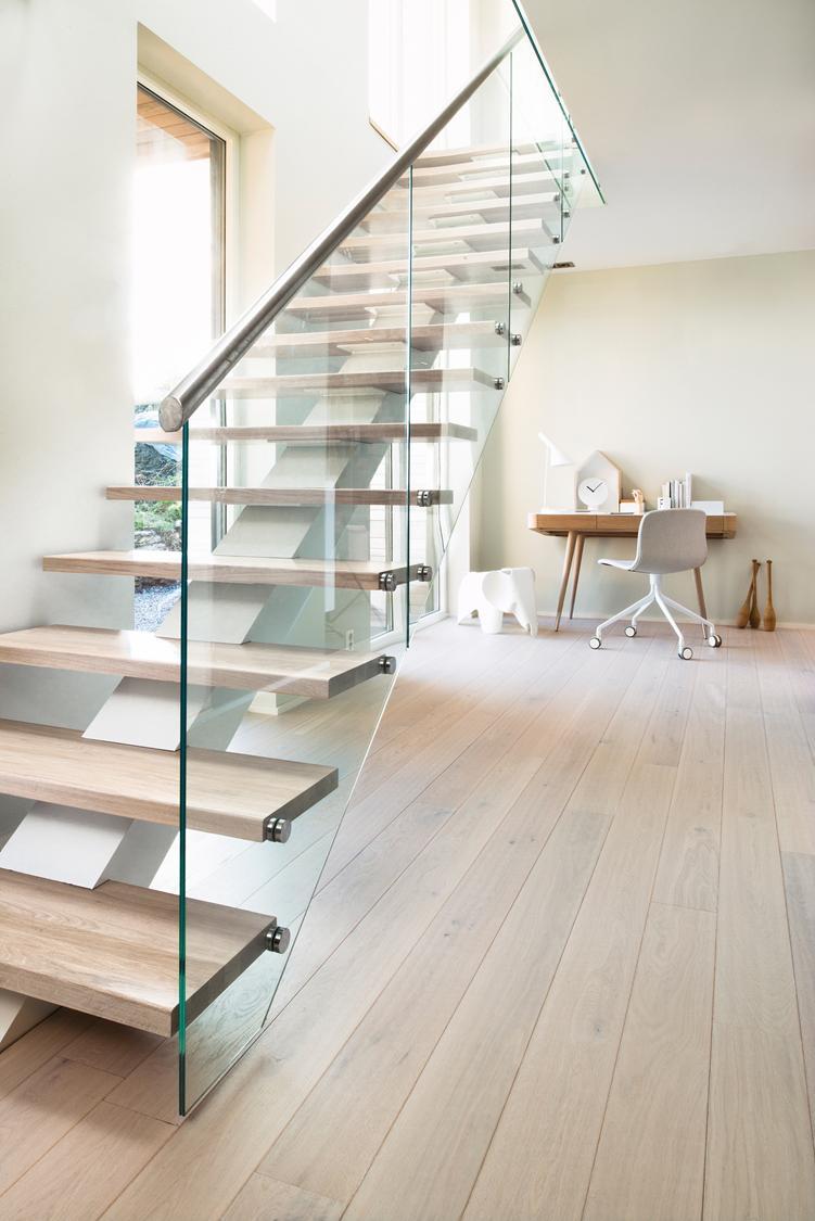 Boen Animoso Engineered Pearl Oak Planks Flooring, Unbrushed & L/Natural: 14.0 x 138 x 2,200 mm