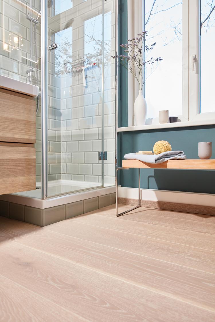 Boen Animoso Engineered Grey Harmony Oak Planks Flooring, Brushed & L/Pure: 14.0 x 138 x 2,200 mm