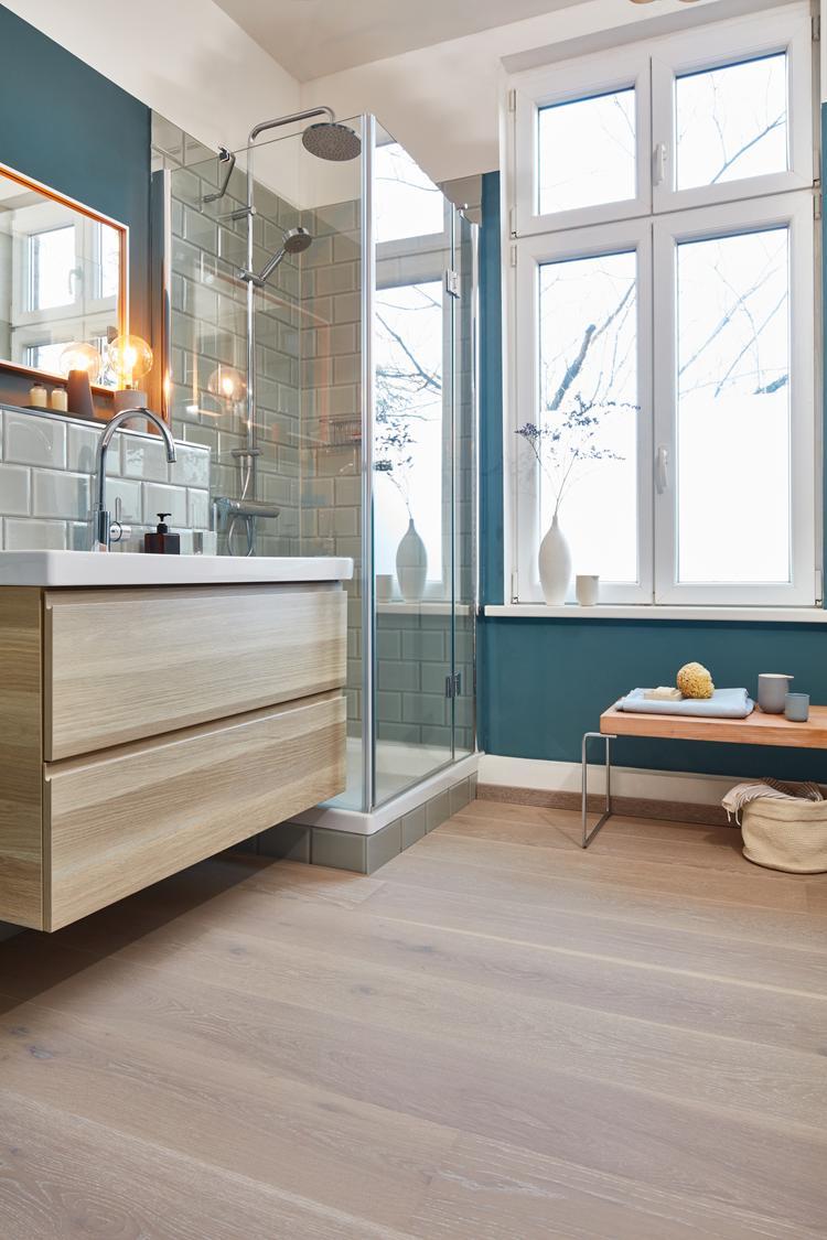 Boen Animoso Engineered Grey Harmony Oak Planks Flooring, Brushed & L/Pure: 14.0 x 138 x 2,200 mm