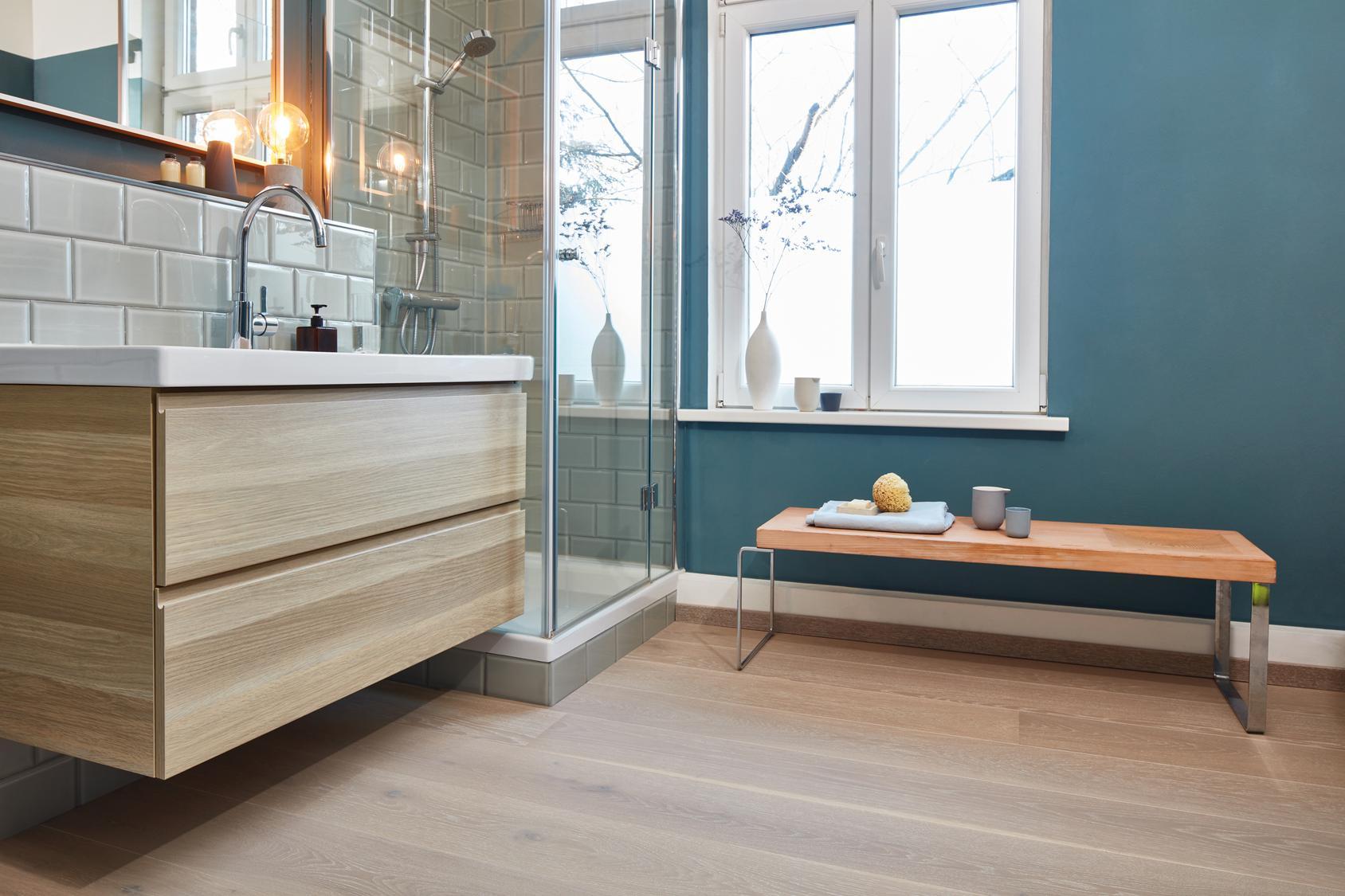 Boen Animoso Engineered Grey Harmony Oak Planks Flooring, Brushed & L/Pure: 14.0 x 138 x 2,200 mm