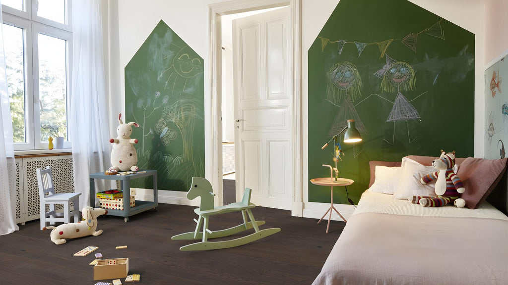 Boen Vivo Engineered Brown Jasper Oak Planks Flooring, Brushed & L/Natural: 14.0 x 138 x 2,200 mm