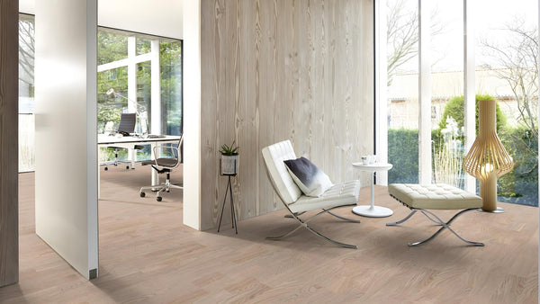 Boen Andante Engineered White Oak Multi-Strip Flooring, L/Natural: 14.0 x 215 x 2,200 mm