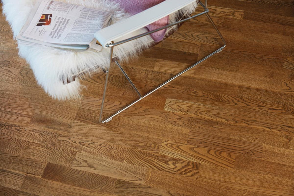 Boen Finale Engineered Alamo Oak Multi-Strip Flooring, Unbrushed & L/Natural: 14.0 x 215 x 2,200 mm