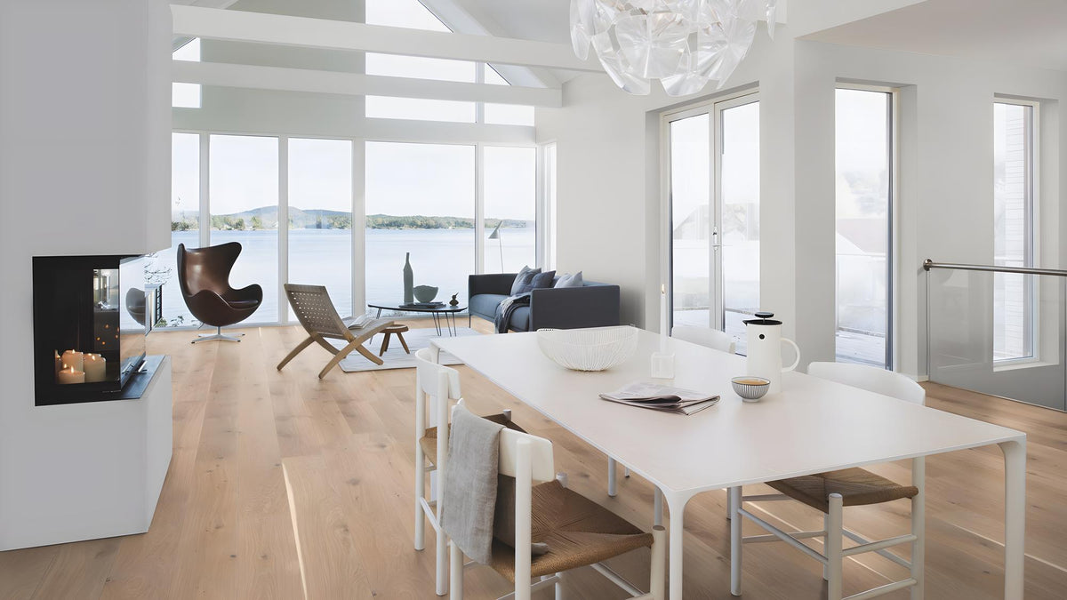 Boen Vivo Engineered White Oak Planks Flooring, L/Matt: 14.0 x 209 x 2,200 mm