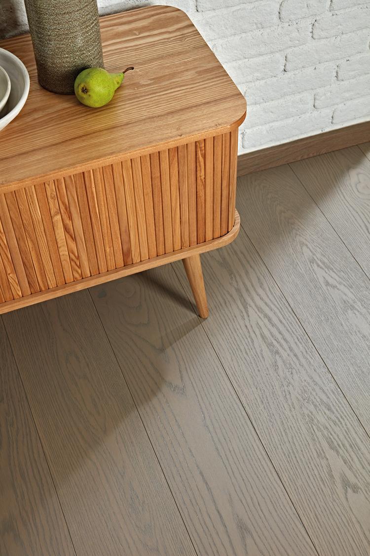 Boen Animoso Engineered Horizon Oak Planks Flooring, Brushed & L/Pure: 14.0 x 209 x 2,200 mm