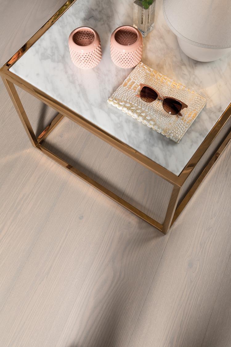 Boen Animoso Engineered Horizon Oak Planks Flooring, Brushed & L/Pure: 14.0 x 209 x 2,200 mm