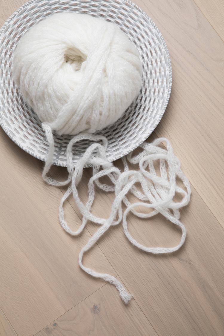 Boen Animoso Engineered Warm Cotton Oak Planks Flooring, Brushed & L/Pure: 14.0 x 209 x 2,200 mm