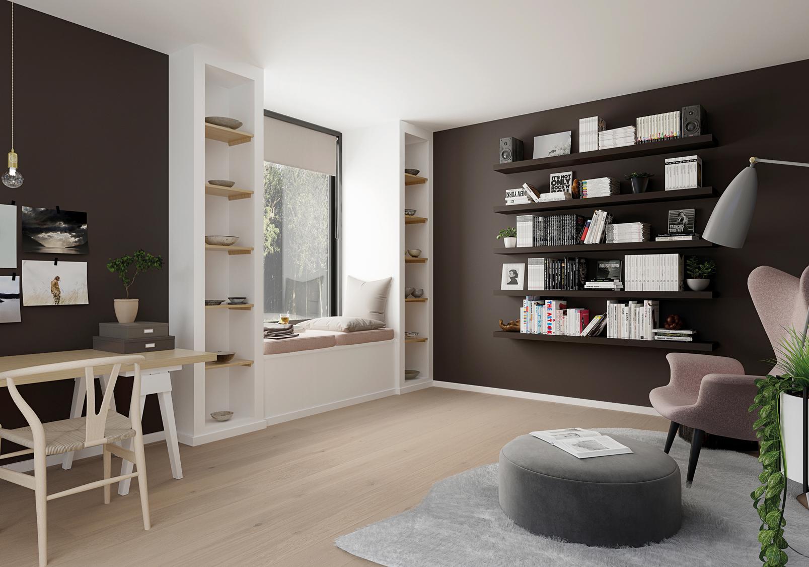 Boen Animoso Engineered Warm Cotton Oak Planks Flooring, Brushed & L/Pure: 14.0 x 209 x 2,200 mm