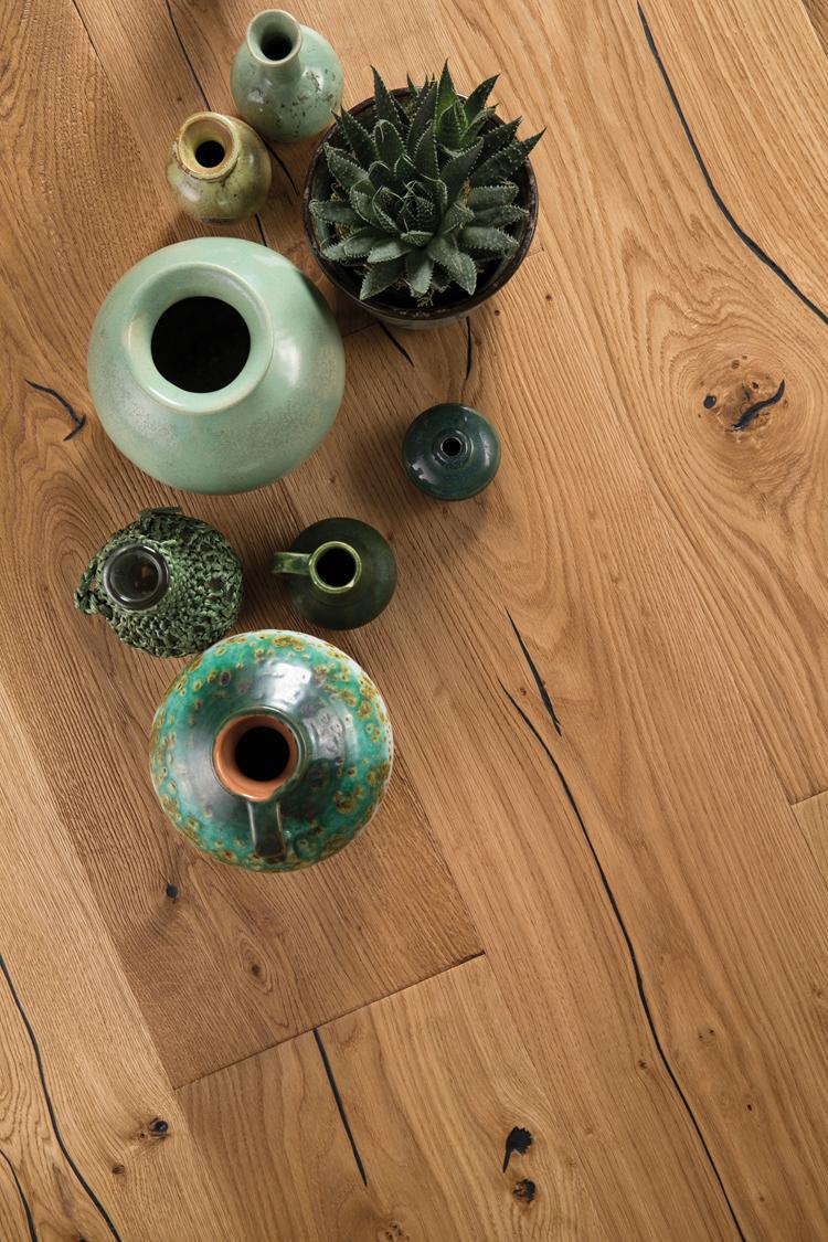 Boen Espressivo Engineered Epocav Planks Flooring, Brushed & L/Natural: 14.0 x 209 x 2,200 mm