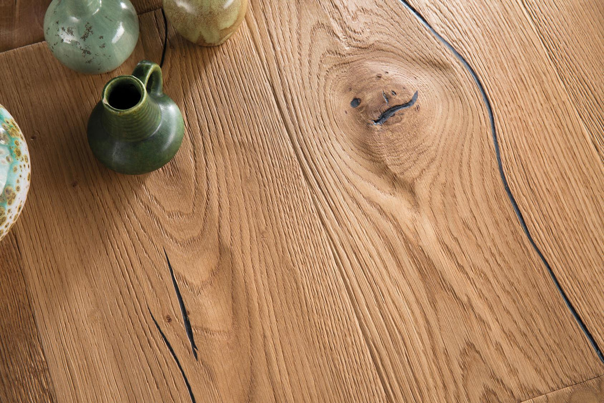 Boen Espressivo Engineered Epocav Planks Flooring, Brushed & L/Natural: 14.0 x 209 x 2,200 mm