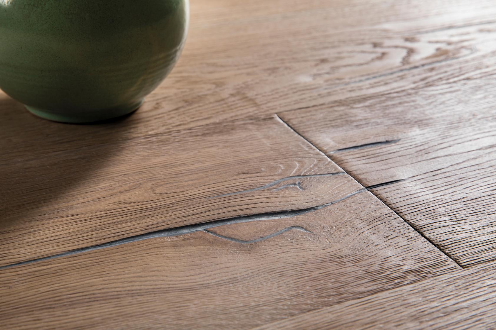 Boen Espressivo Engineered Vintage White Oak 209 Planks Flooring, Brushed & L/Natural: 14.0 x 209 x 2,200 mm