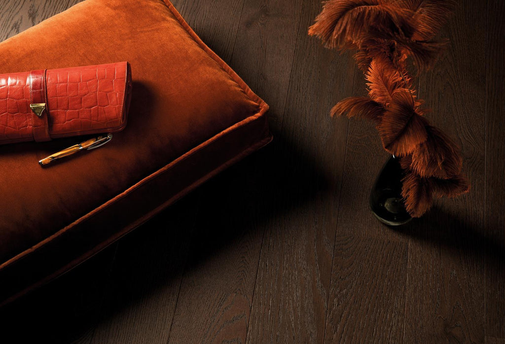 Boen Animoso Engineered Brazilian Brown Oak Planks Flooring, Brushed & L/Pure: 14.0 x 138 x 2,200 mm