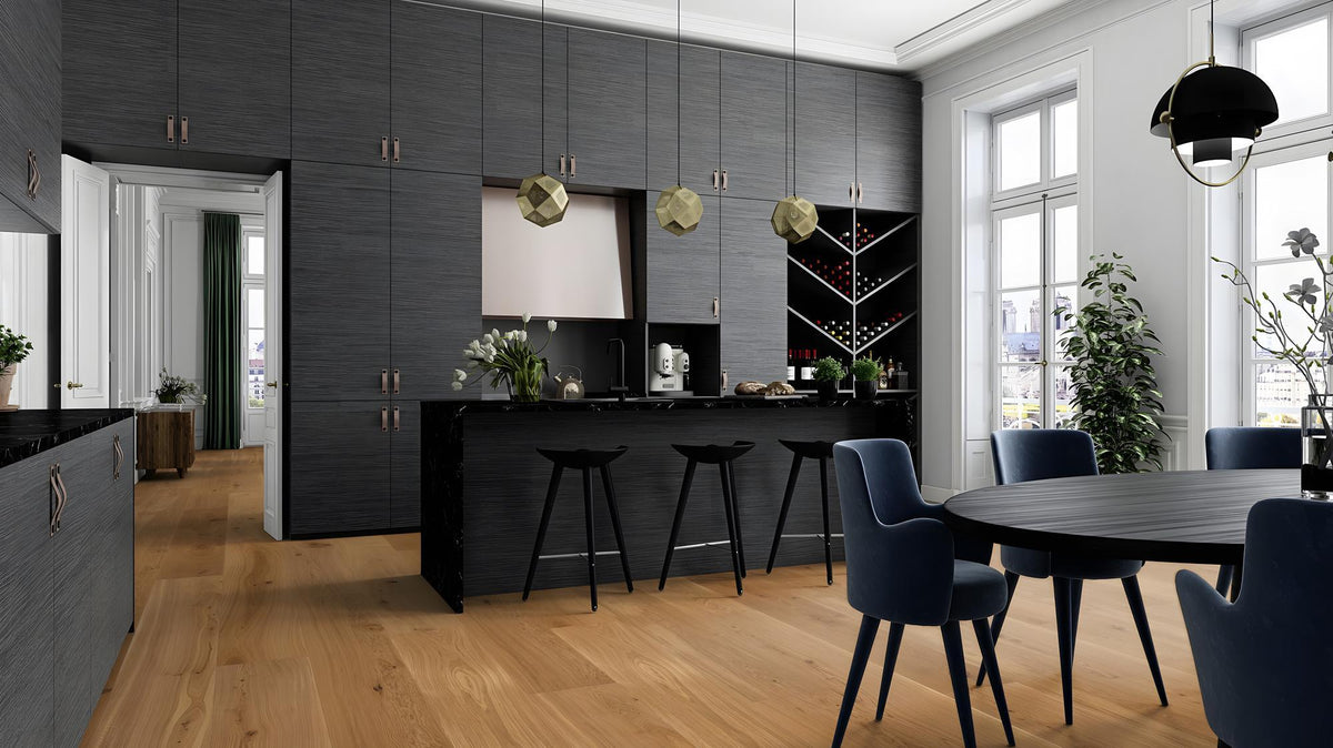 Boen Traditional Engineered Oak Planks Flooring, L/Natural: 15.0 x 300 x 2,750 mm