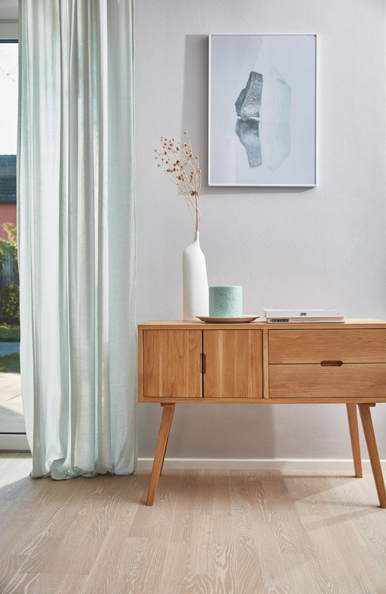 Boen Finale Engineered Grey Harmony Oak Multi-Strip Flooring, Brushed & L/Pure: 14.0 x 215 x 2,200 mm