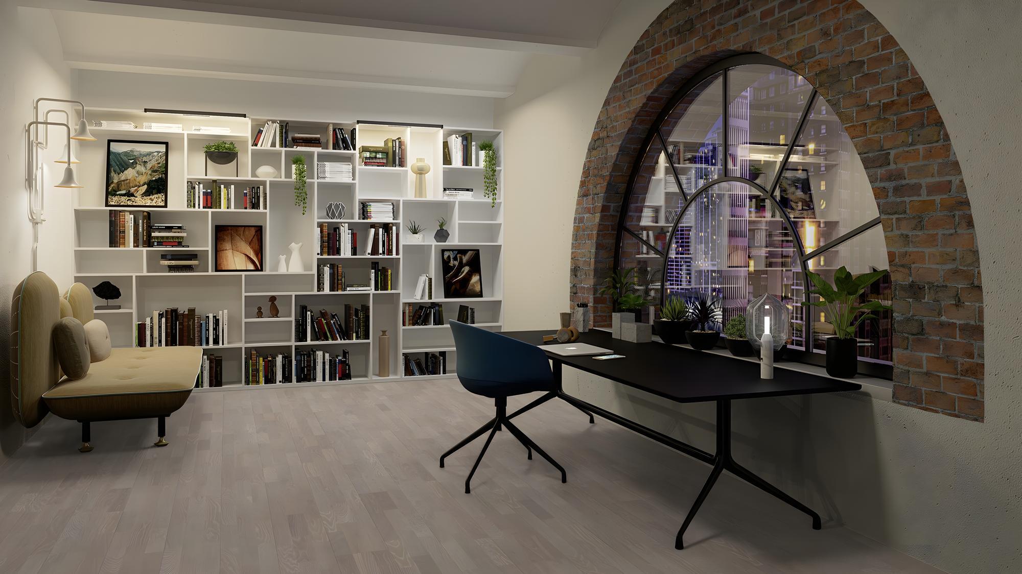 Boen Finale Engineered Grey Harmony Oak Multi-Strip Flooring, Brushed & L/Pure: 14.0 x 215 x 2,200 mm