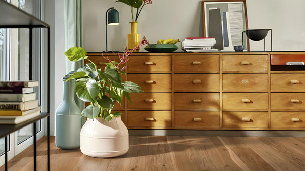 Boen Vivo Engineered Indian Summer Oak Planks Flooring, Double Brushed & L/Natural: 14.0 x 209 x 2,200 mm
