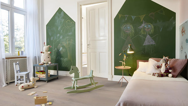 Boen Animoso Engineered Grey Harmony Oak Planks Flooring, Brushed & L/Pure: 13.2 x 181 x 2,200 mm