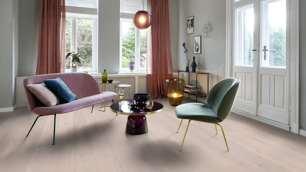 Boen Animoso Engineered Pearl Oak Planks Flooring, L/Natural: 13.2 x 181 x 2,200 mm