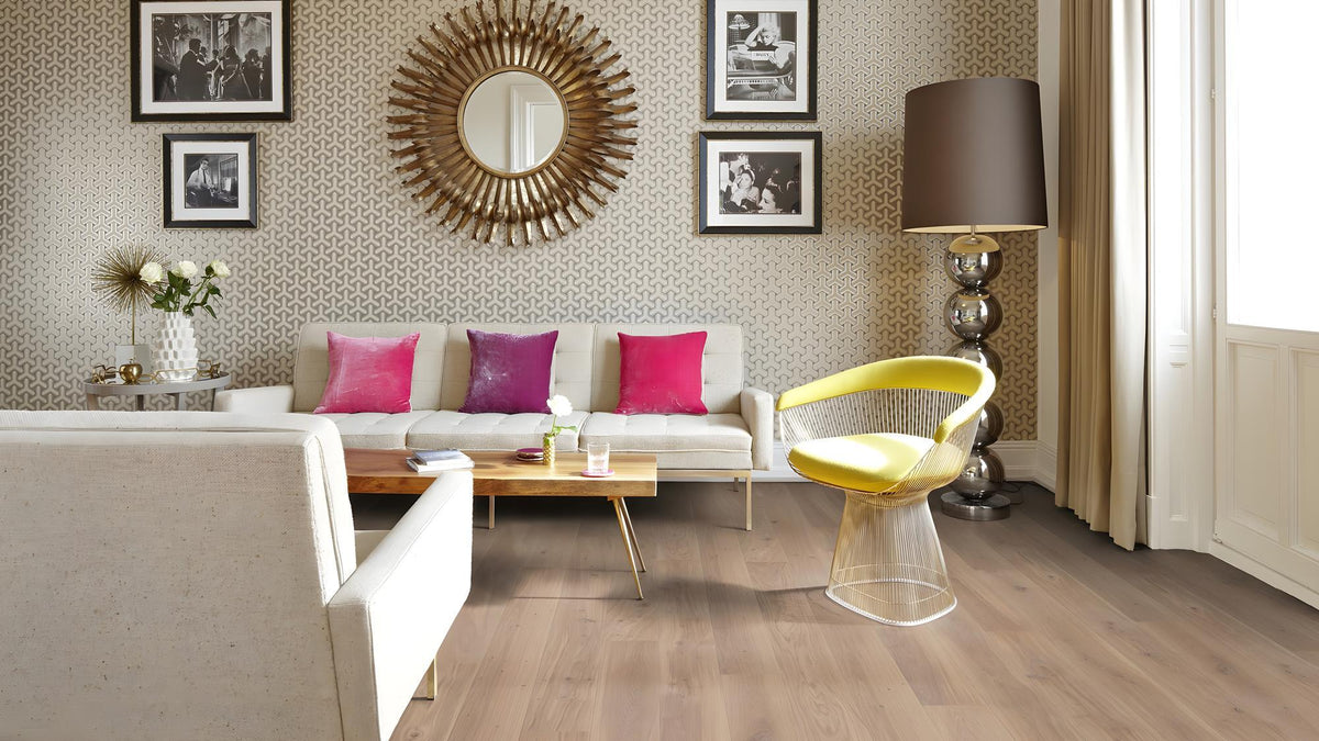 Boen Animoso Engineered White Oak Planks Flooring, L/Matt: 13.2 x 181 x 2,200 mm