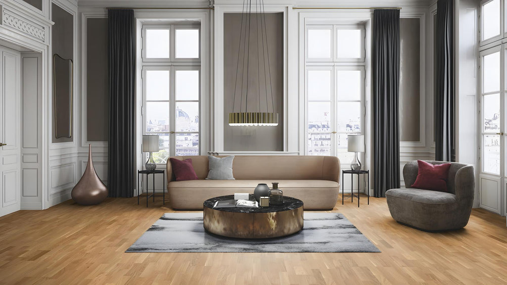 Boen Finale Engineered Oak Multi-Strip Flooring, Unbrushed & L/Matt: 13.2 x 215 x 2,200 mm