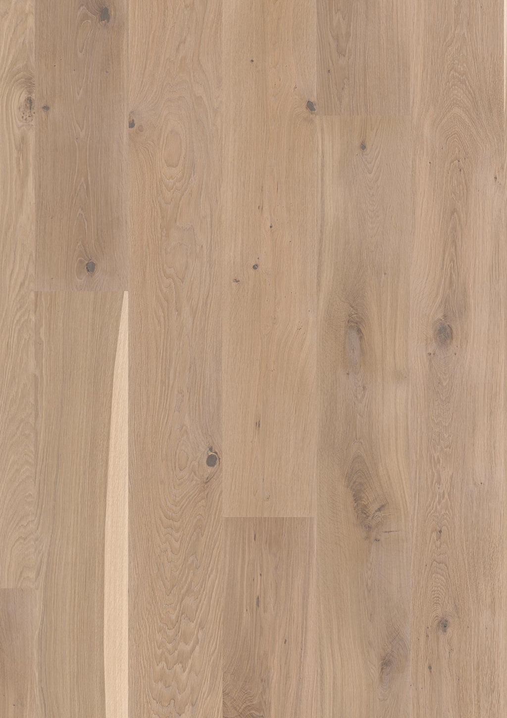 Boen Vivo Engineered White Oak Planks Flooring, Unbrushed & L/Matt: 14.0 x 209 x 2,200 mm