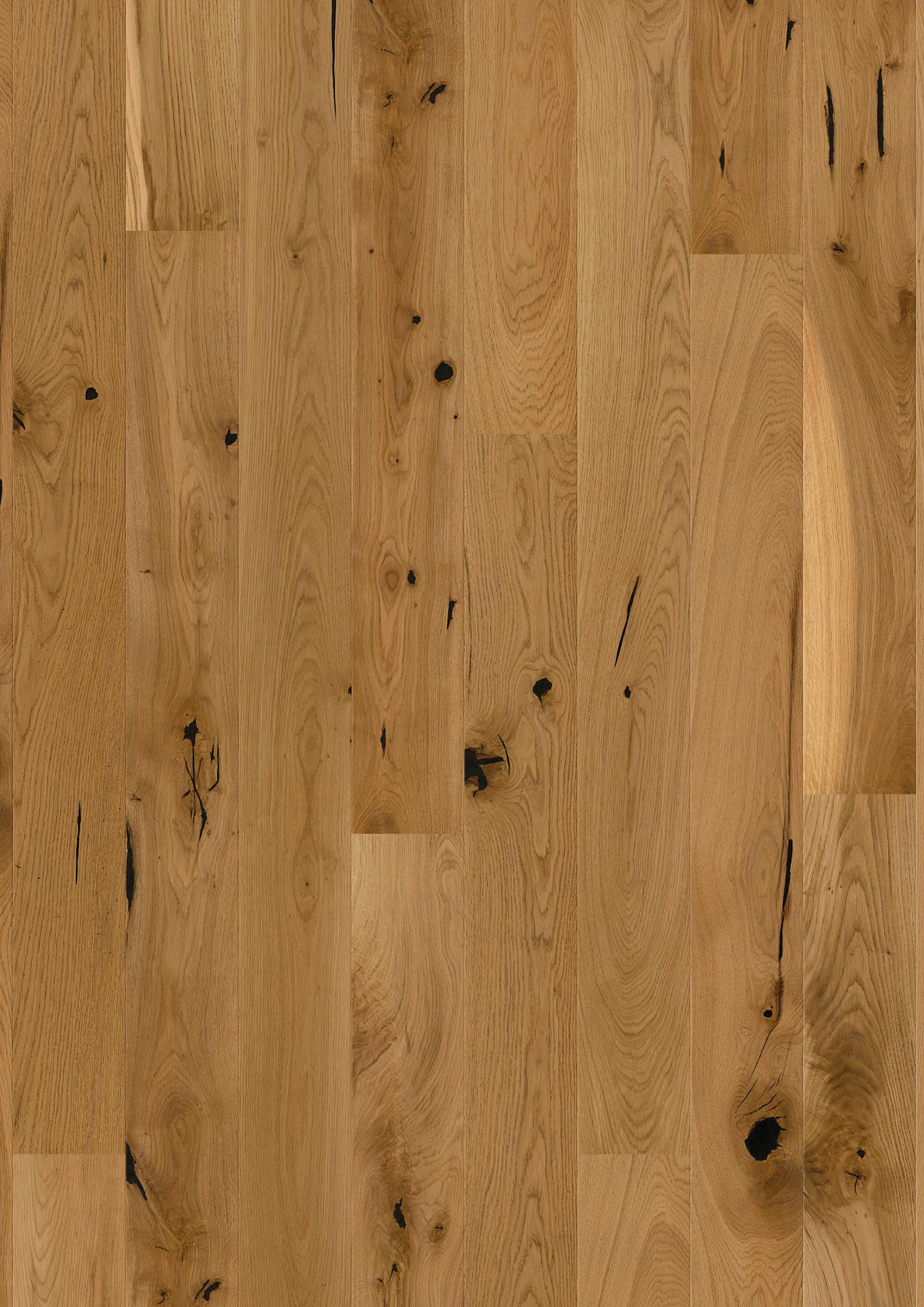 Boen Espressivo Engineered Oak Planks Flooring, Brushed & L/Natural: 14.0 x 138 x 2,200 mm