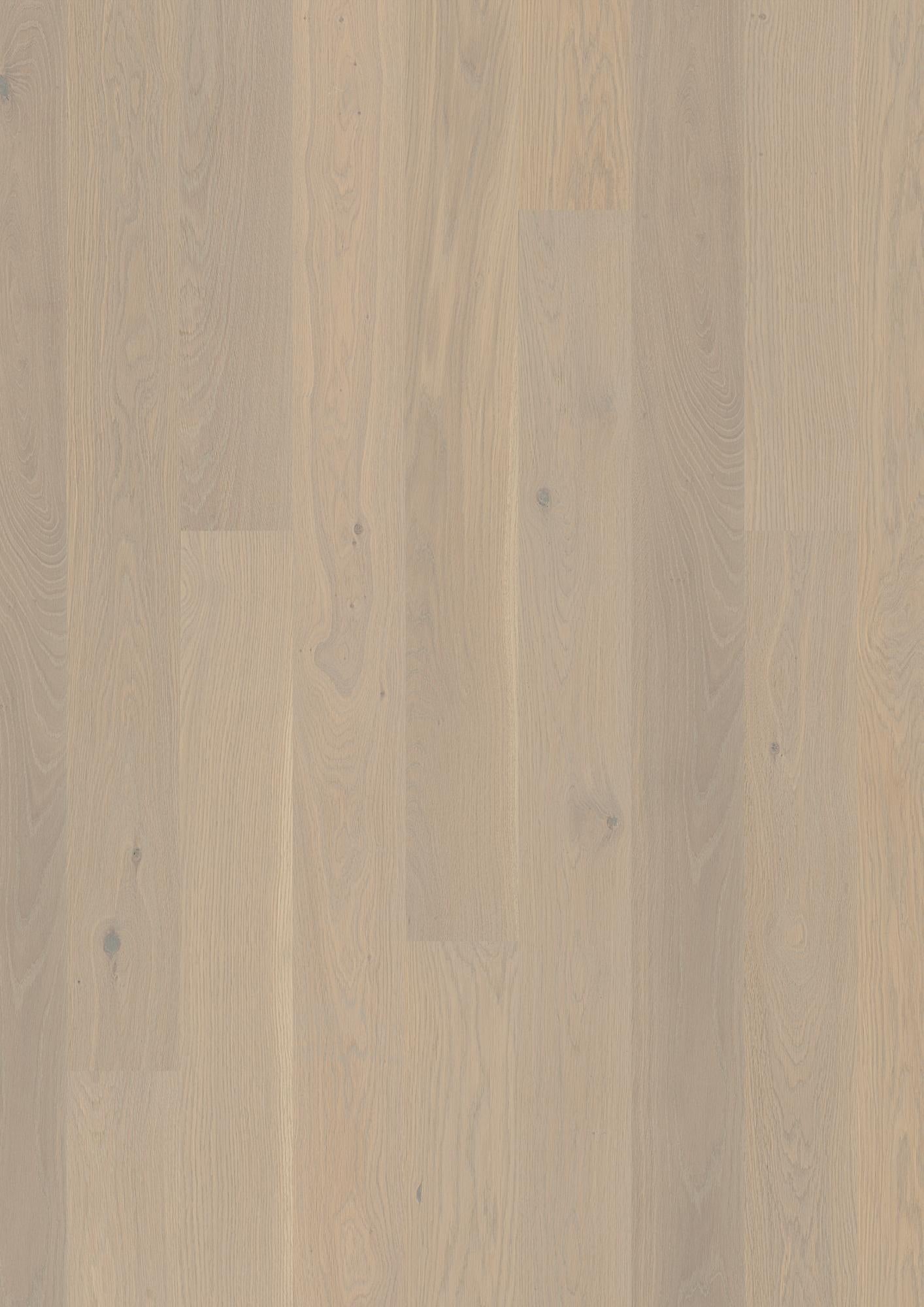 Boen Animoso Engineered Warm Cotton Oak Planks Flooring, Brushed & L/Pure: 14.0 x 138 x 2,200 mm