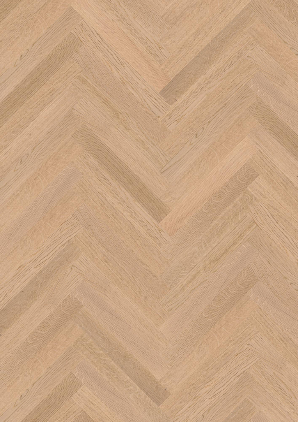 Boen  Engineered White Oak Herringbone Flooring, Unbrushed & L/Natural: 10.0 x 70 x 470 mm