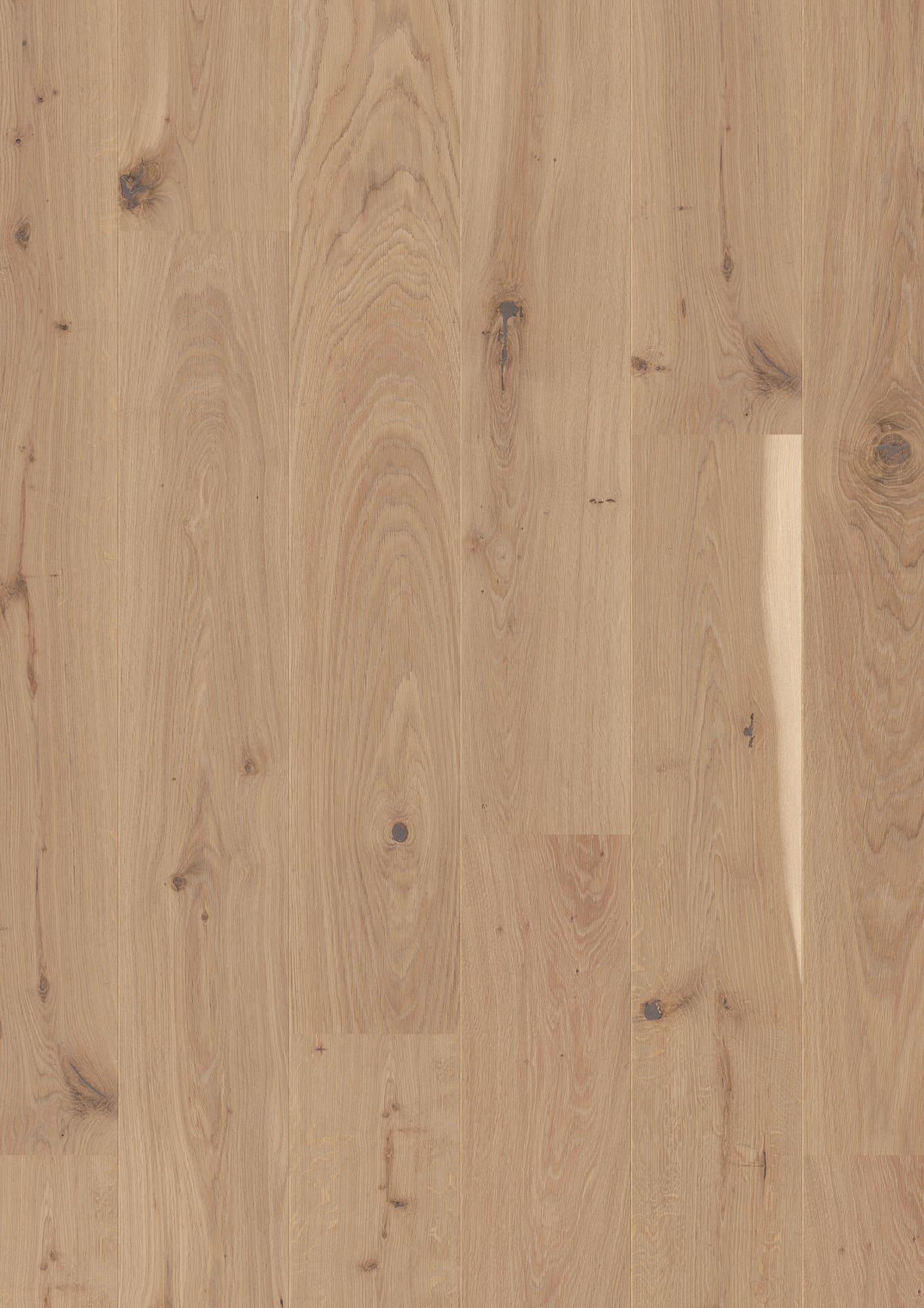 Boen Vivo Engineered Oak Planks Flooring, Brushed & L/Pure: 14.0 x 209 x 2,200 mm