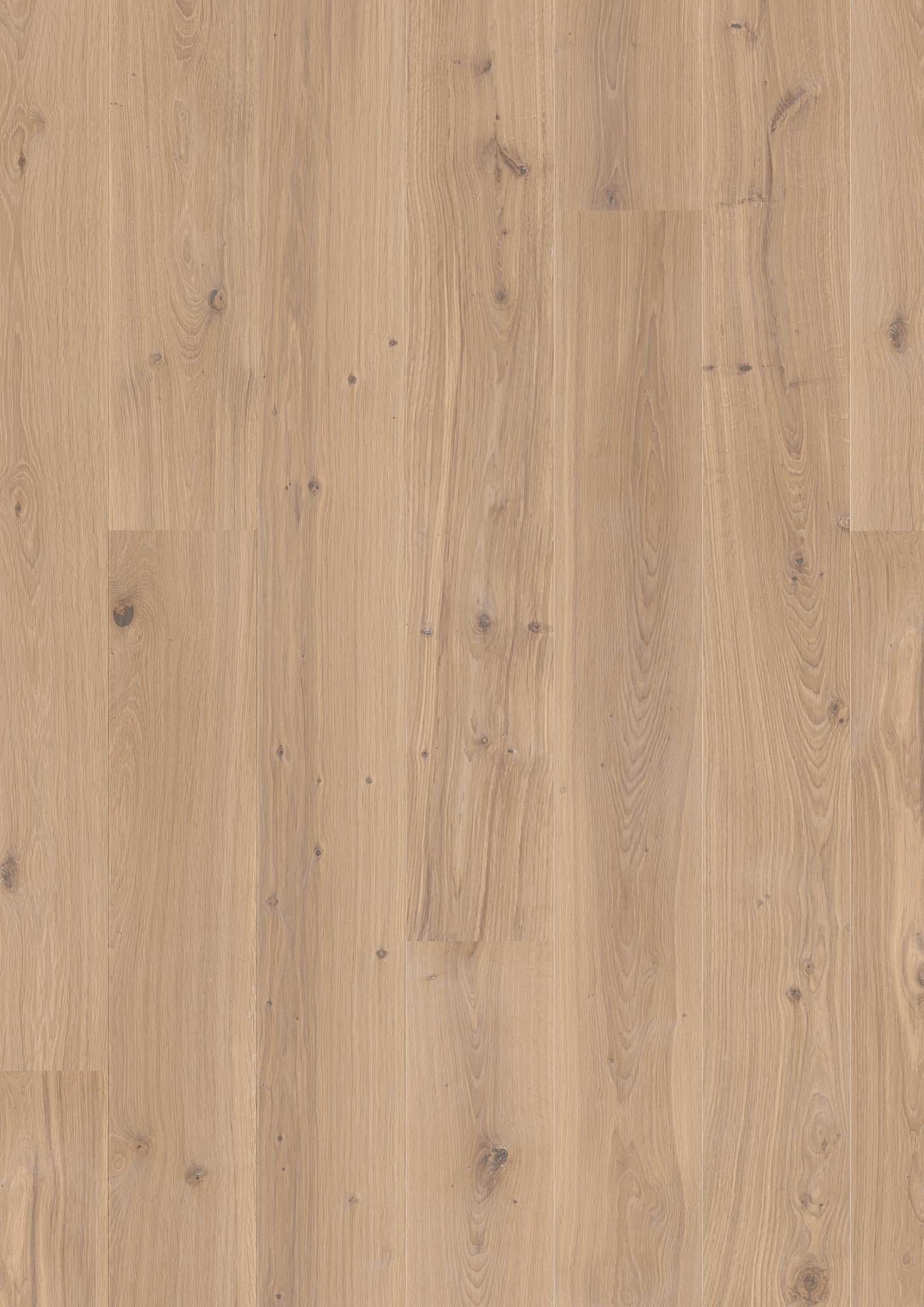 Boen Animoso Engineered White Oak Planks Flooring, Unbrushed & L/Matt: 13.2 x 181 x 2,200 mm